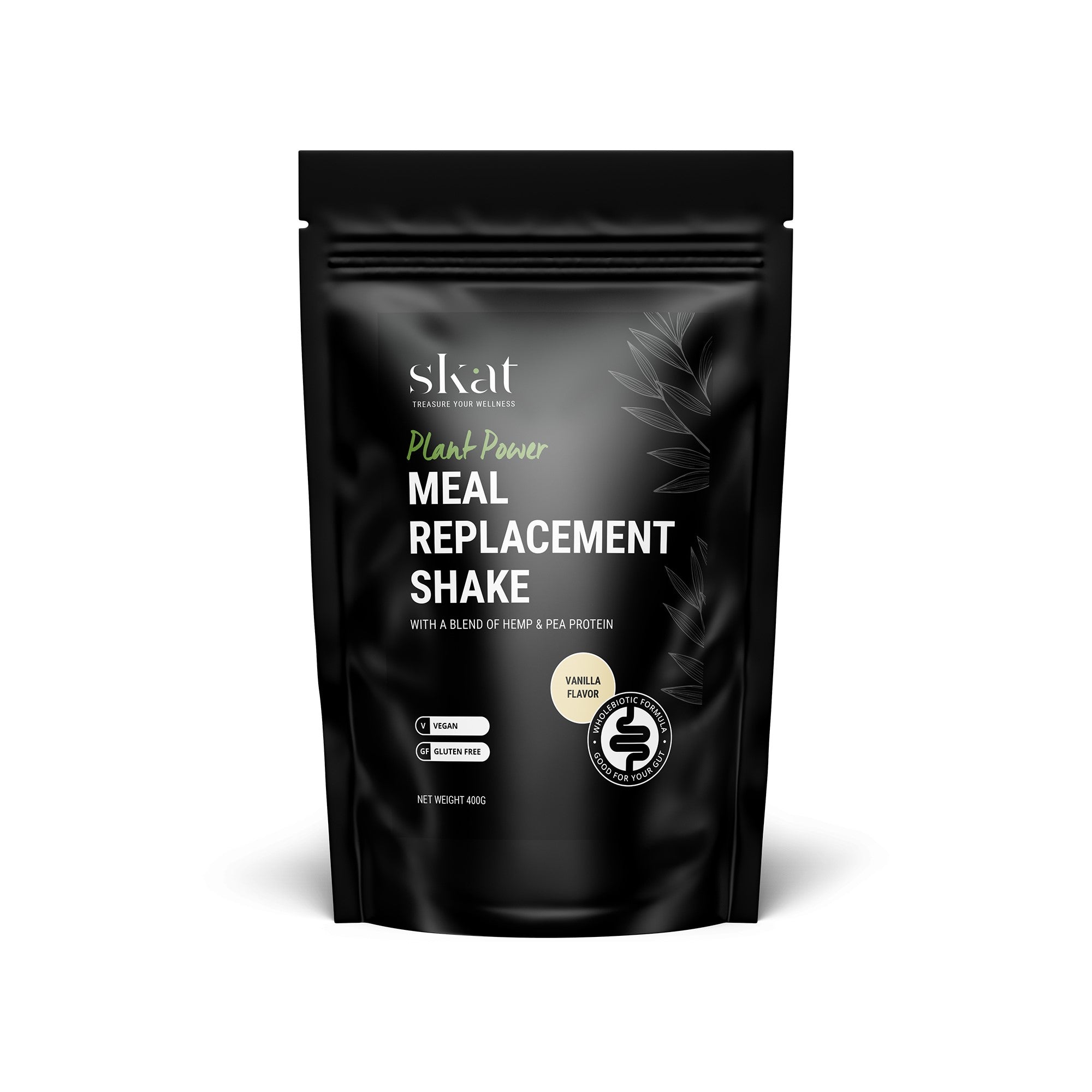 Vegan Meal Replacement Shake - Vanilla & Chia Seeds (400g